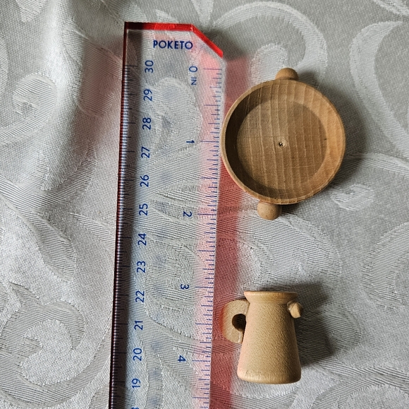 Vintage Wooden Cooking Set For Dolls - Picture 12 of 12